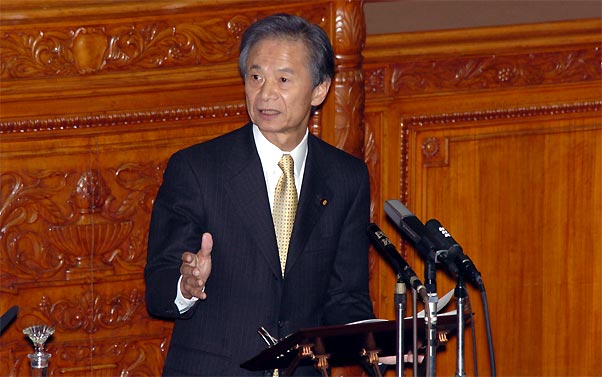 江田五月　2006年通常国会代表質問
