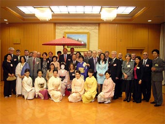 2009年5月18日(月) 欧州・中央アジア各国大使を招いて