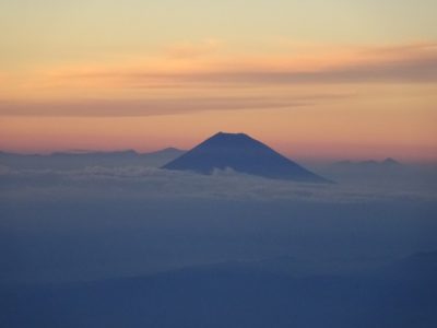 羽田へ - 富士