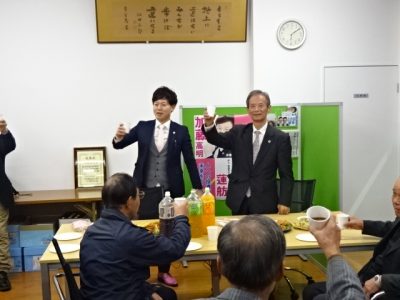 5区事務所に「もともと地上に・・・」